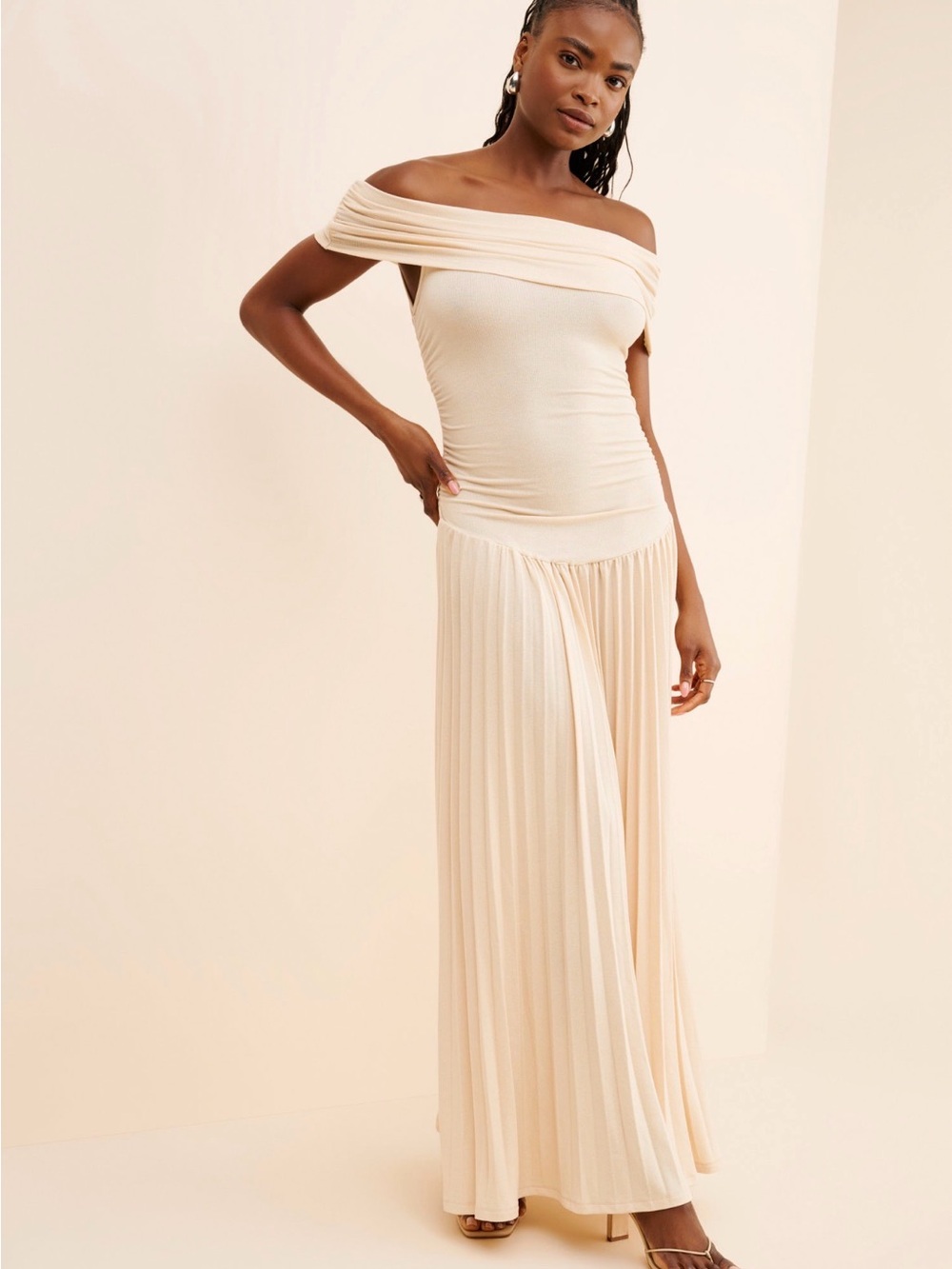 Lioness - Formal Cream Dress
